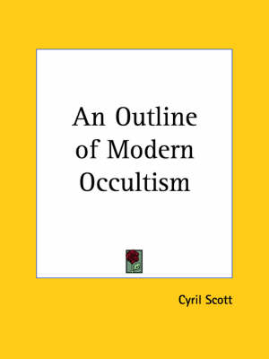 Book cover for An Outline of Modern Occultism (1935)