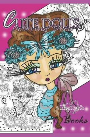 Cover of Cute Dolls Coloring Book