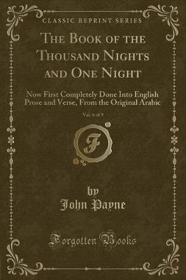 Book cover for The Book of the Thousand Nights and One Night, Vol. 6 of 9