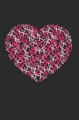 Cover of Cancer Awareness Pink Ribbons Heart