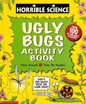 Book cover for Horrible Science: Ugly Bugs: Activity Book