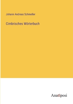 Book cover for Cimbrisches Wörterbuch