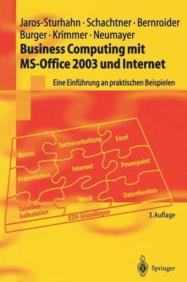 Book cover for Business Computing mit MS-Office 2003 und Internet