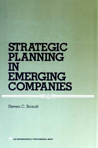 Cover of Strategic Planning in Emerging Companies