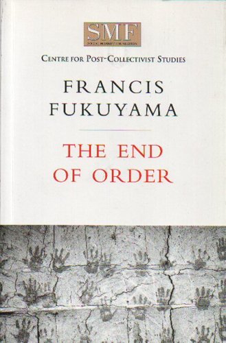 Book cover for The End of Order