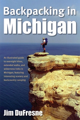 Book cover for Backpacking in Michigan