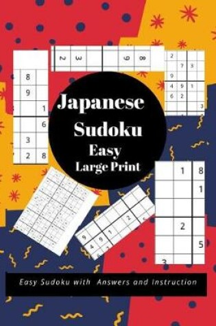 Cover of Japanese Sudoku Easy Large Print