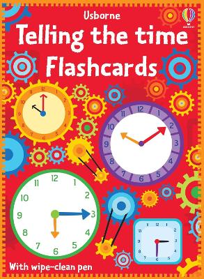 Book cover for Telling the Time Flash Cards