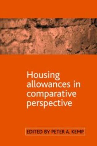 Cover of Housing allowances in comparative perspective