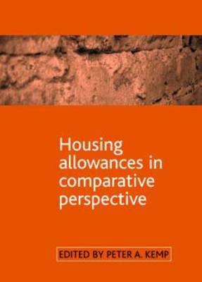 Book cover for Housing allowances in comparative perspective