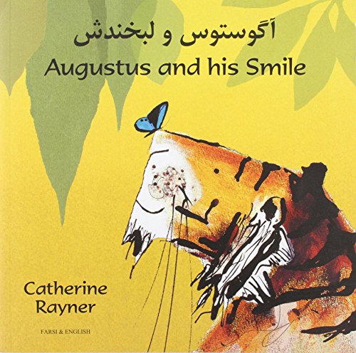 Book cover for Augustus and His Smile in Farsi and English