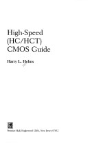 Book cover for High Speed (HC/HCT) CMOS Manual