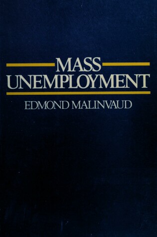 Cover of Mass Unemployment