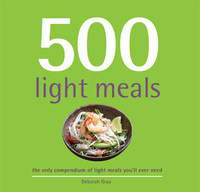 Book cover for 500 Light Meals