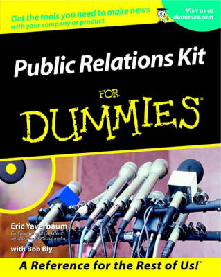 Cover of Public Relations Kit for Dummies