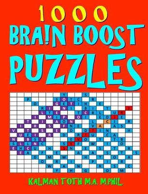 Book cover for 1000 Bra!n Boost Puzzles