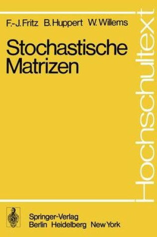 Cover of Stochastische Matrizen