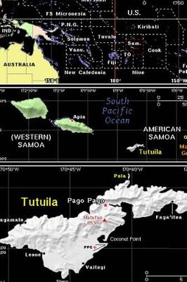 Book cover for Color Map of American and Western Samoa Journal