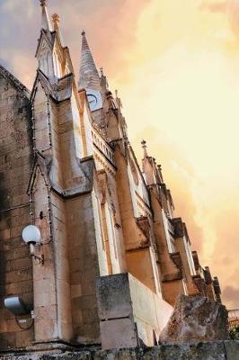 Book cover for The Churches Of Lourdes Europe Notebook