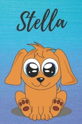 Cover of Stella dog coloring book / notebook / journal / diary