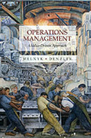 Cover of Operations Management: A Value Driven Approach