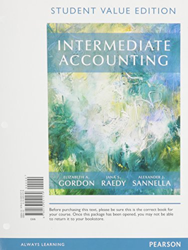 Book cover for Intermediate Accounting, Student Value Edition