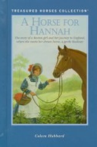 Cover of A Horse for Hannah