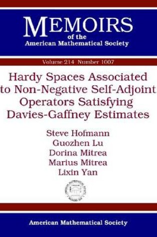 Cover of Hardy Spaces Associated to Non-Negative Self-Adjoint Operators Satisfying Davies-Gaffney Estimates