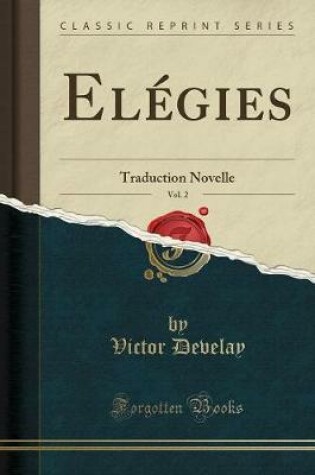 Cover of Elégies, Vol. 2