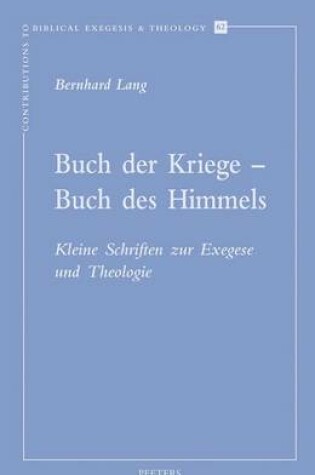 Cover of Buch Der Kriege - Buch Des Himmels