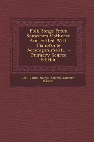 Cover of Folk Songs from Somerset