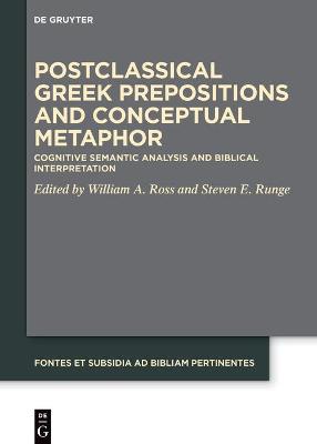 Book cover for Postclassical Greek Prepositions and Conceptual Metaphor