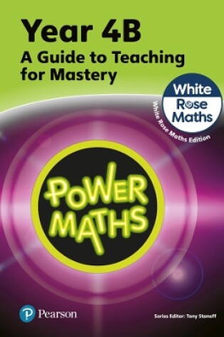 Cover of Power Maths Teaching Guide 4B - White Rose Maths edition