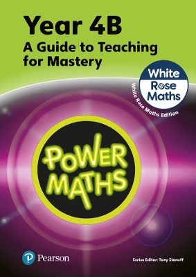 Book cover for Power Maths Teaching Guide 4B - White Rose Maths edition
