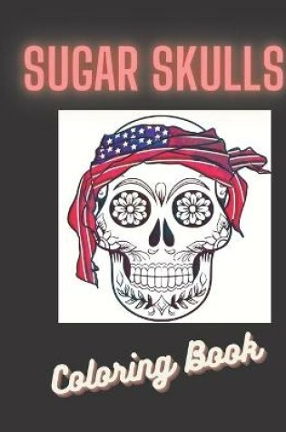 Cover of Sugar Skulls Coloring Book