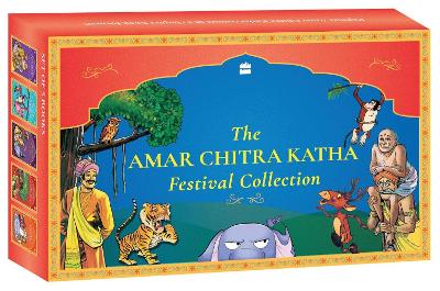 Book cover for The Amar Chitra Katha Festival Collection Boxset of 5 books