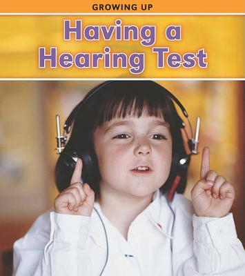 Book cover for Having a Hearing Test