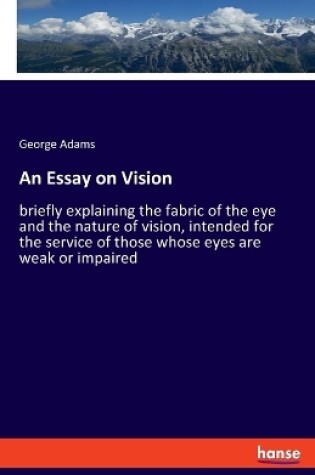 Cover of An Essay on Vision