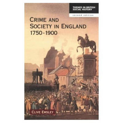 Book cover for Crime and Society in England 1750-1900