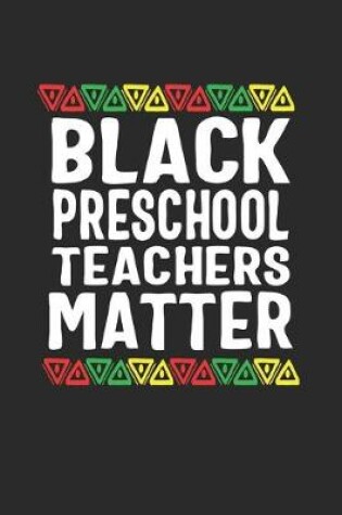 Cover of black preschool teachers matter