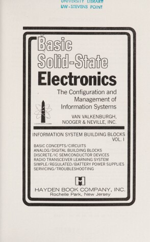 Book cover for Basic Solid-state Electronics