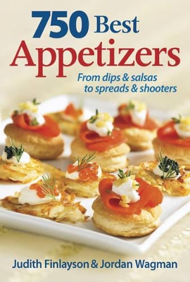 Book cover for 750 Best Appetizers