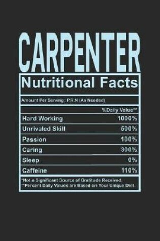 Cover of Carpenter Nutritional Facts