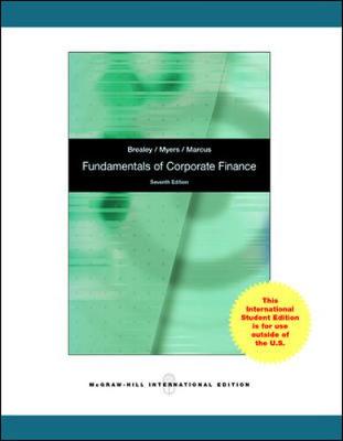 Book cover for SW: Fundamentals of Corporate Finance with Connect Plus card