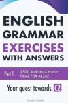 Book cover for English Grammar Exercises with answers Part 1