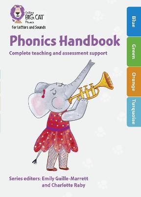 Book cover for Phonics Handbook Blue to Turquoise