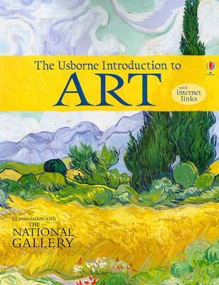 Book cover for The Usborne Introduction to Art