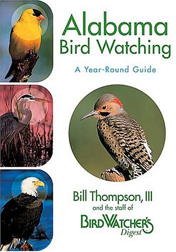 Book cover for Alabama Birdwatching - A Year-Round Guide