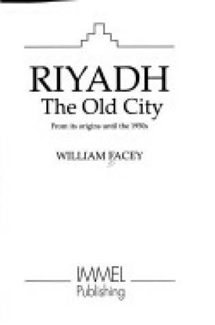 Cover of Riyadh