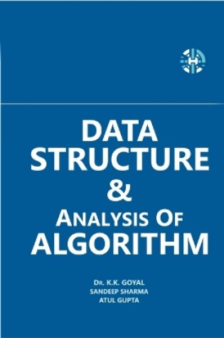 Cover of Data Structure And Analysis Of Algorithm